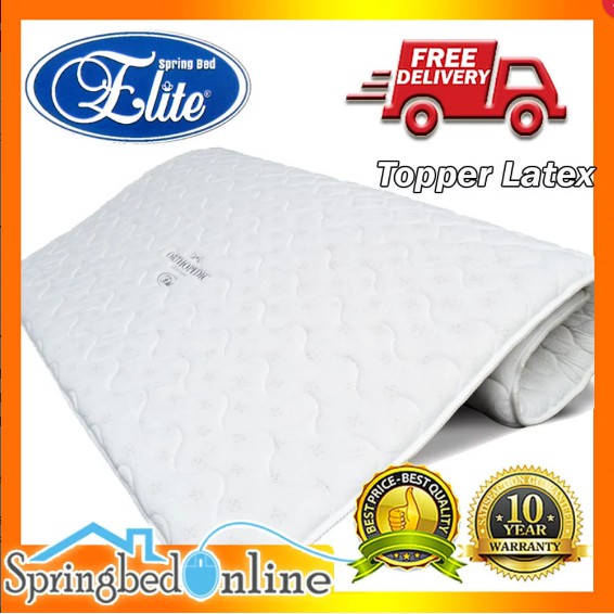 Orthopedic Latex Topper Elite Tebal 7 Cm Ukuran 90x200 Harga Pabrik