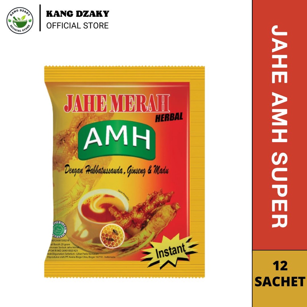 

Instan Jahe Merah Amanah Super AMH ORIGINAL ( + Habbatussauda, ginseng dan madu )