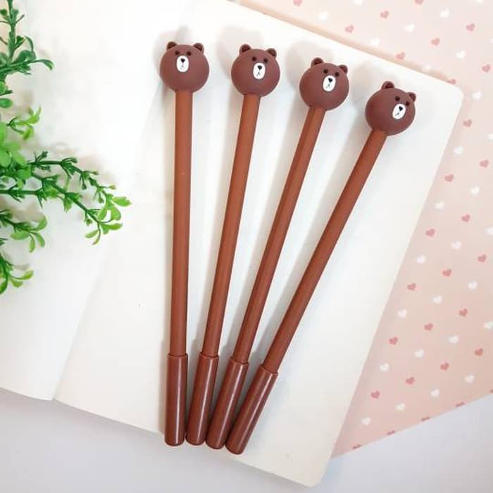 

Alat Tulis | Pulpen | Gel Pen Brown Premium