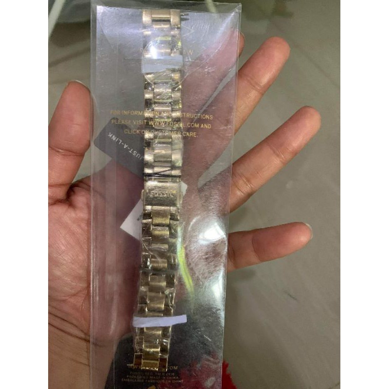 Strap Jam Tangan f o s s i l Analog and Smart Watch size 16, 22 and 18 mm