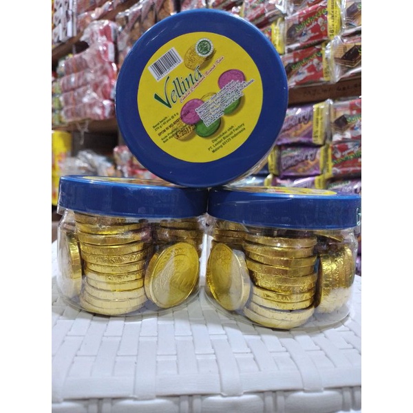 

Vellina Coklat Koin