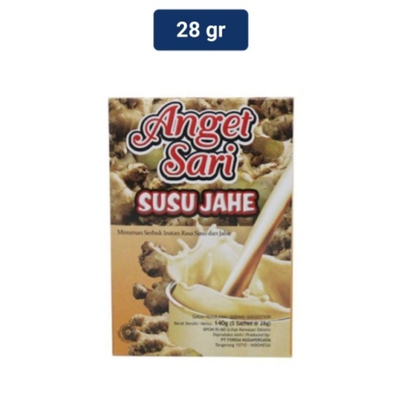 

Anget sari susu jahe 28 gram 10 sachet