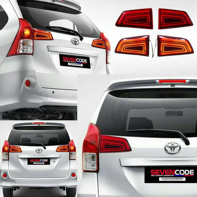 lampu led belakang bagasi avanza led avanza lampu belakang bagasi  2012-2015