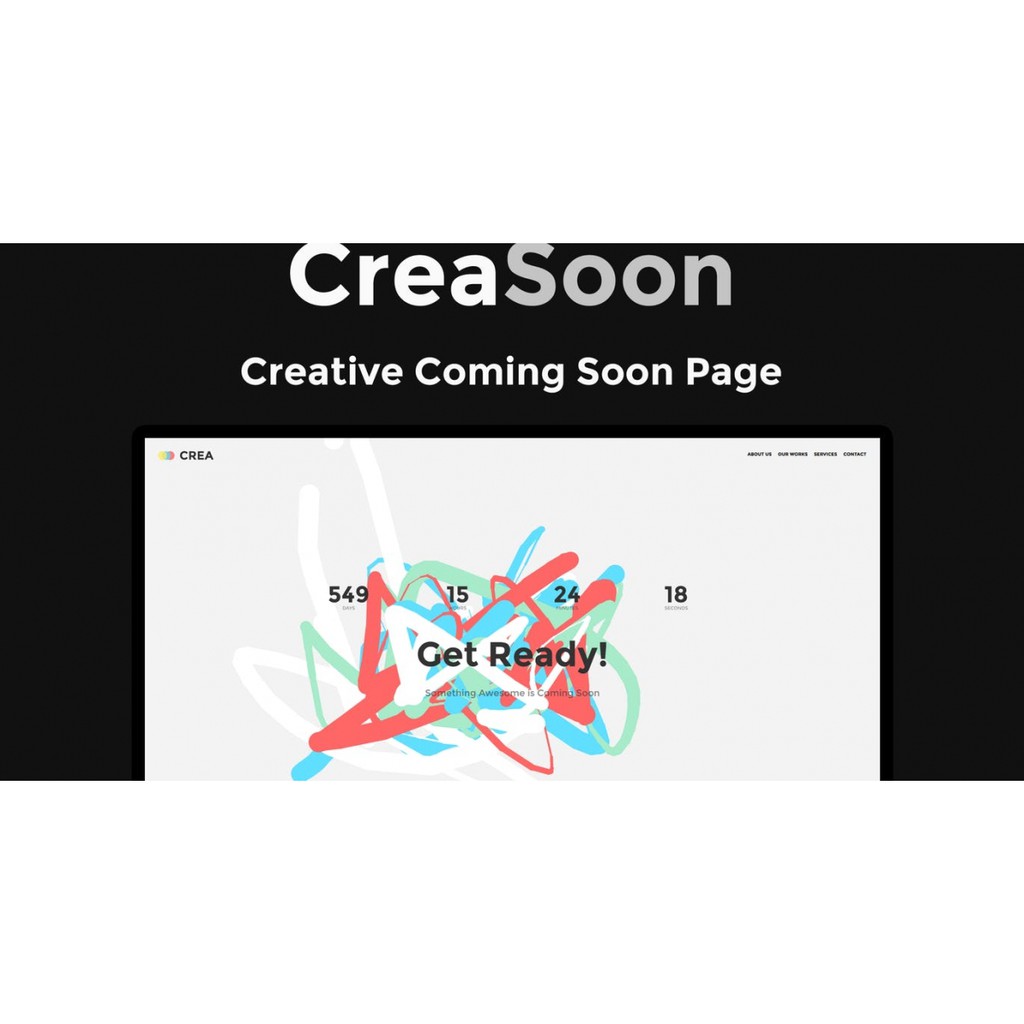 

CreaSoon – Creative Coming Soon Template