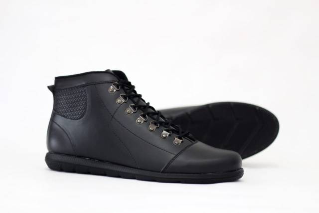 Sepatu Boots Pria kasual Cevany Footwear Sepatu Kerja Cowok