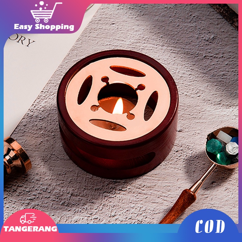 

Baru Tungku Peleleh Lilin Segel Bahan Kayu Wax Seal Stamp Wax Furnace Tungku Kompor Wax Seal