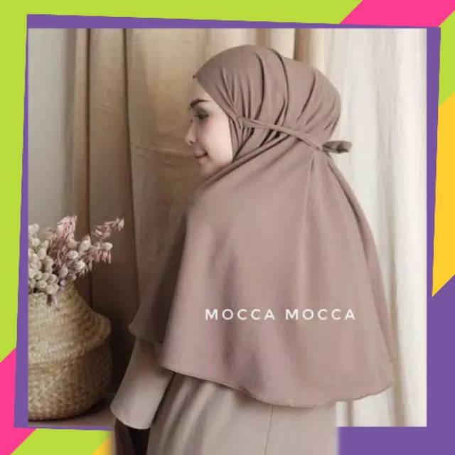 {COD} [STOK TERBATAS!] TERMURAH Hijab Instant Bergo Tali Maryam Diamond /JILBAB KHIMAR MARYAM