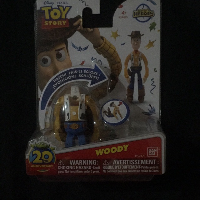 MAINAN BANDAI DISNEY HATCH EGG TOY STORY WOODY