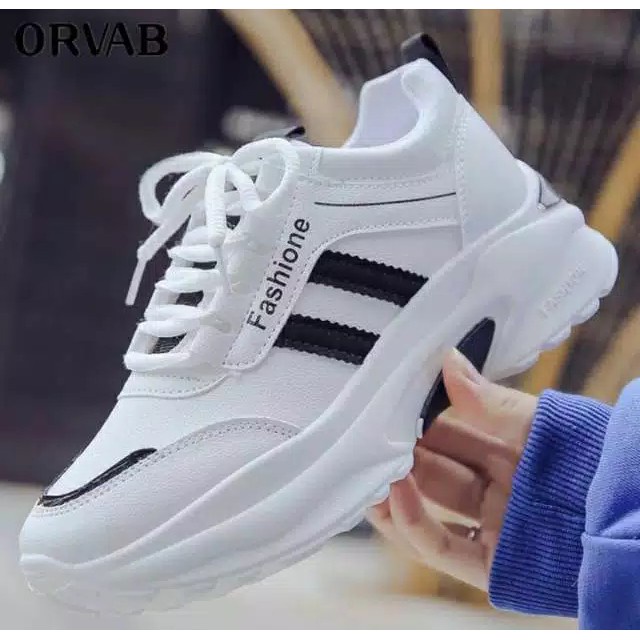 Sepatu Wanita Sepatu Korea Fhasion | Sneakers Wanita Fhasion KSM 10
