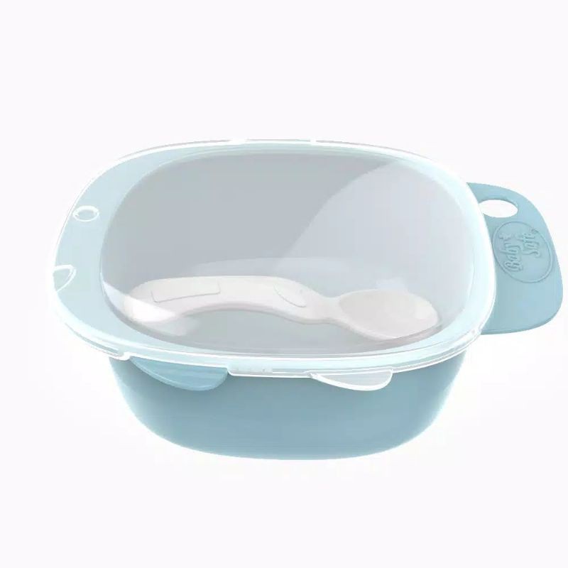 Baby Safe B356 Meal Bowl with Transparent Lid Mangkok Makan MPASI