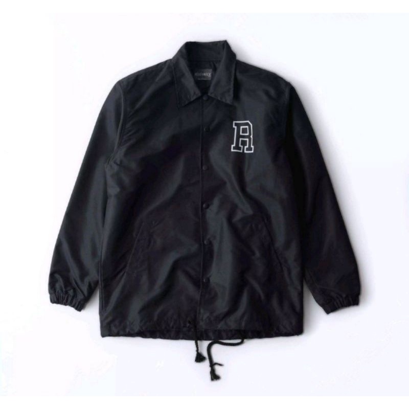 Roughneck 1991 Jaket Coach List Black