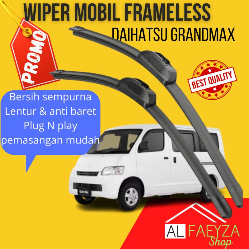 Promo Wiper Mobil Frameless Daihatsu Grandmax