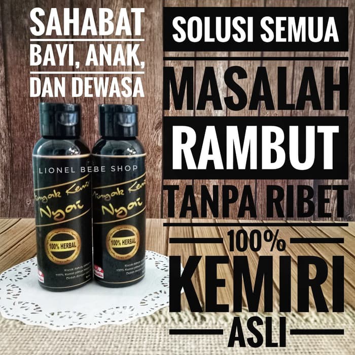 Minyak Kemiri Asli Nyai Kemiri