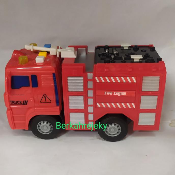 MAINAN MOBIL PEMADAM KEBAKARAN FRICTION FIRE ENGINE Best Seller