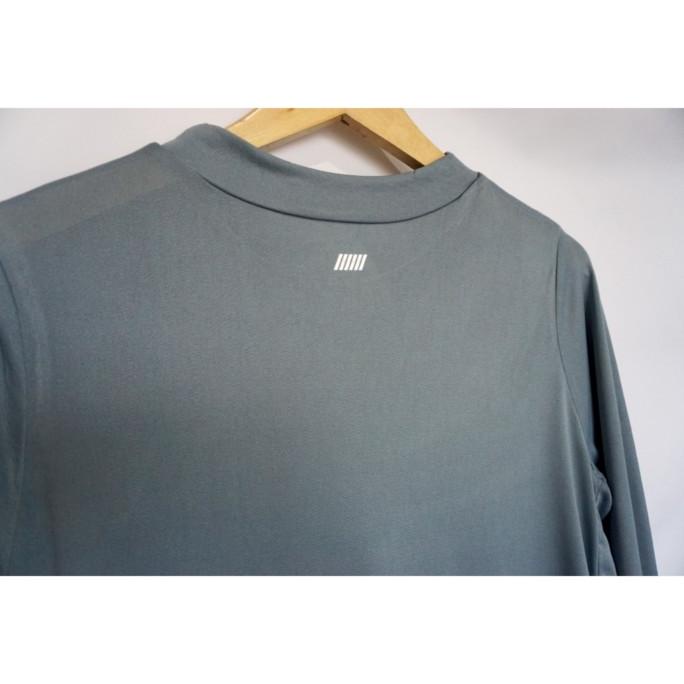 STL Hip Cover Fresh Crepe Lengan Panjang Kaos Olahraga Wanita