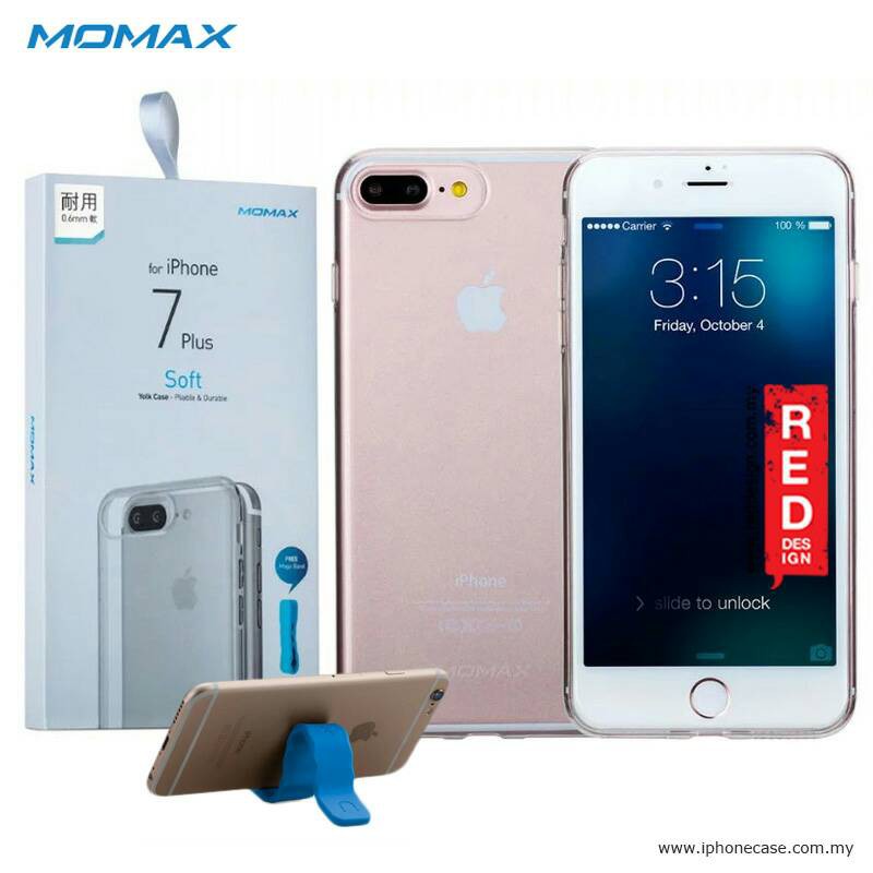 Original Momax Yoke 0.6 mm Ultra Thin Soft TPU Case iPhone 7 Plus