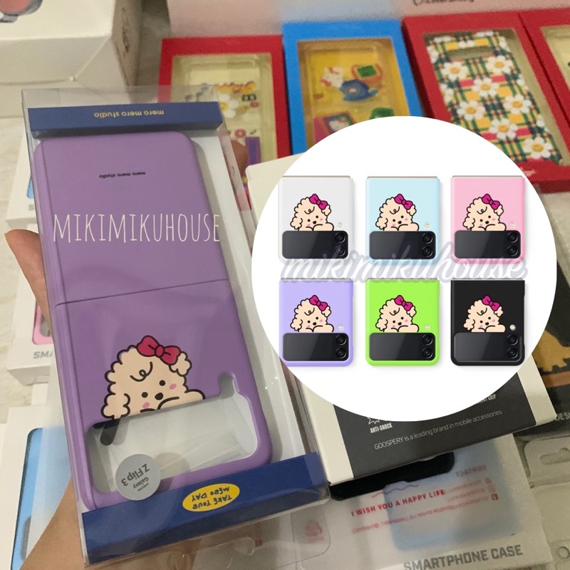 KOREA FLIP. 3 CASE.Z ZFLIP3 FLIP3 SAMSUNG GALAXY CASING STRAP HP COVER 5G OFFICIAL MERO KOREAN MEROM