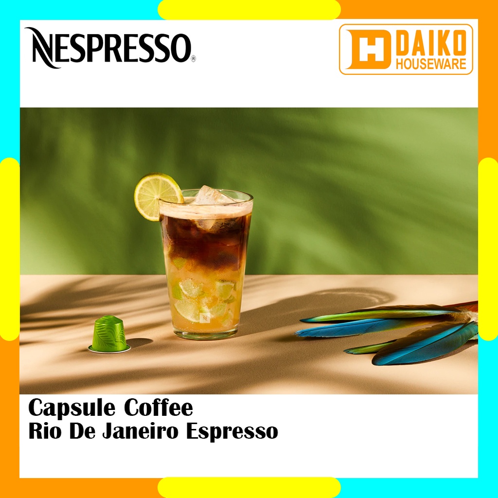 Capsule Nespresso Rio De Janeiro Espresso Original Nestle 1 Pack - Coffee World Explorations Kopi Kapsul Expired Lama