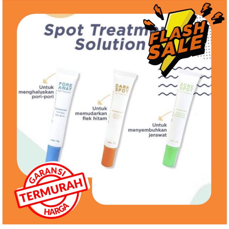 Ms glow spot treatment acne spot / pore away/ dark spot bisa cod