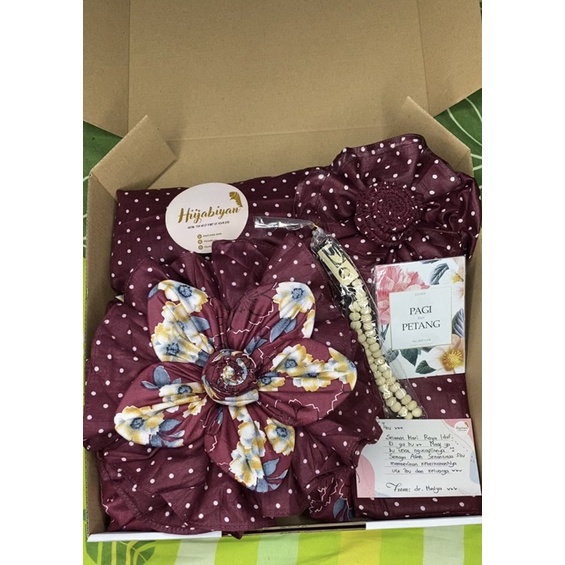 Hampers mukena, Hampers, hadiah, kado , gift