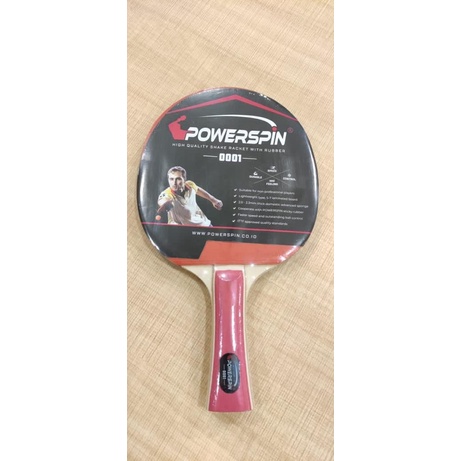 Bat-Bet-Bat Table Tennis Pingpong Tenis Meja Powerspin 0001 #98