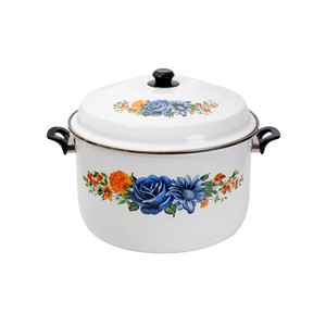 Maspion Panci Stockpot Enamel 40 cm Panda