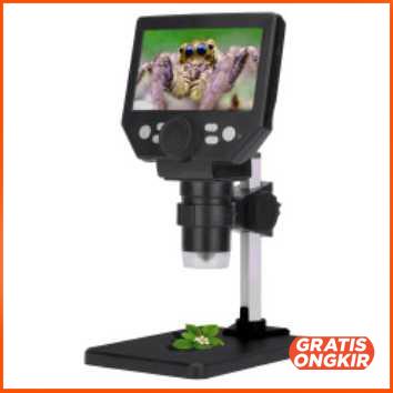 Mikroskop Digital USB dengan Monitor &amp; Stand - G1000