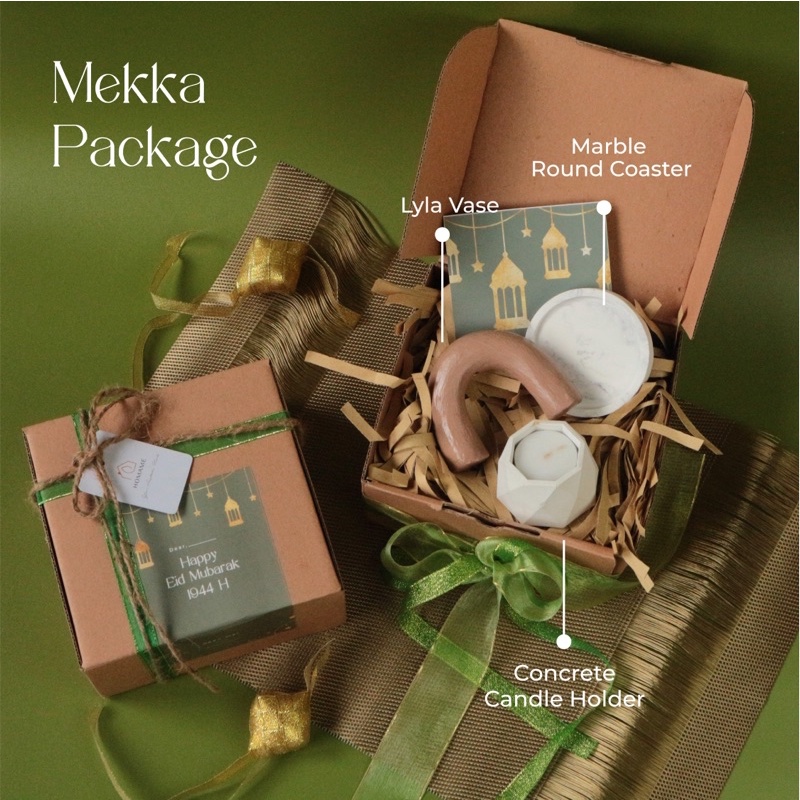

HAMPERS LEBARAN | Ramadhan Hampers Eid Gift Box Kado Lebaran Souvenir Vas Bunga Estetik Coaster Candle