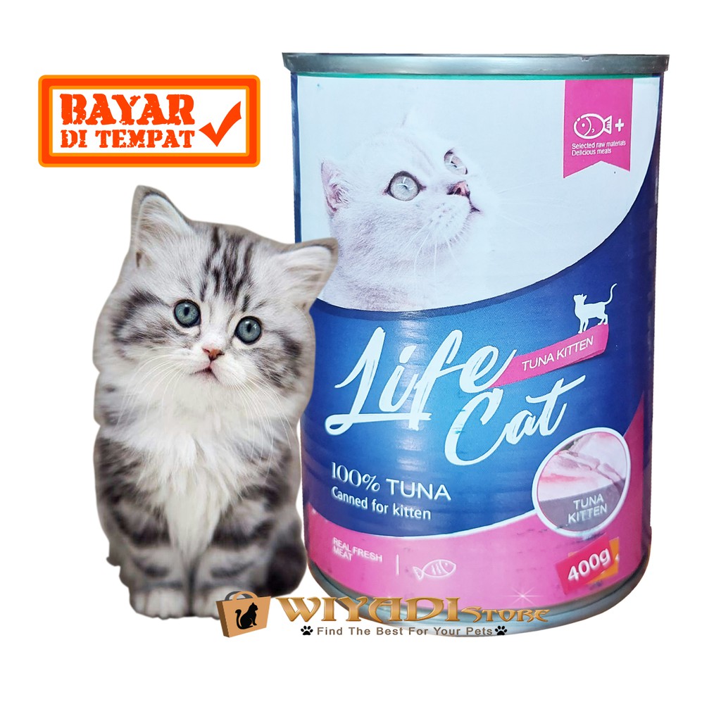 Wet Food Life Cat Kaleng - Makanan Basah Kucing Dewasa Dan Baby Kitten