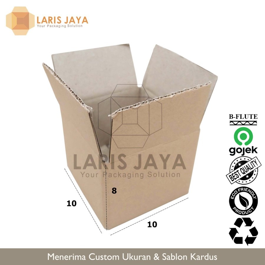 

Kardus 10x10x8 cm | Box | Karton | Kotak | Dus Packing Gift Kecil Aksesoris 10 x 10 x 8 cm ( Kardus 10 x 10 x 8 cm )