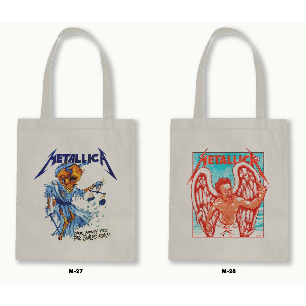 TOTE BAG BLACU - METALLICA .02