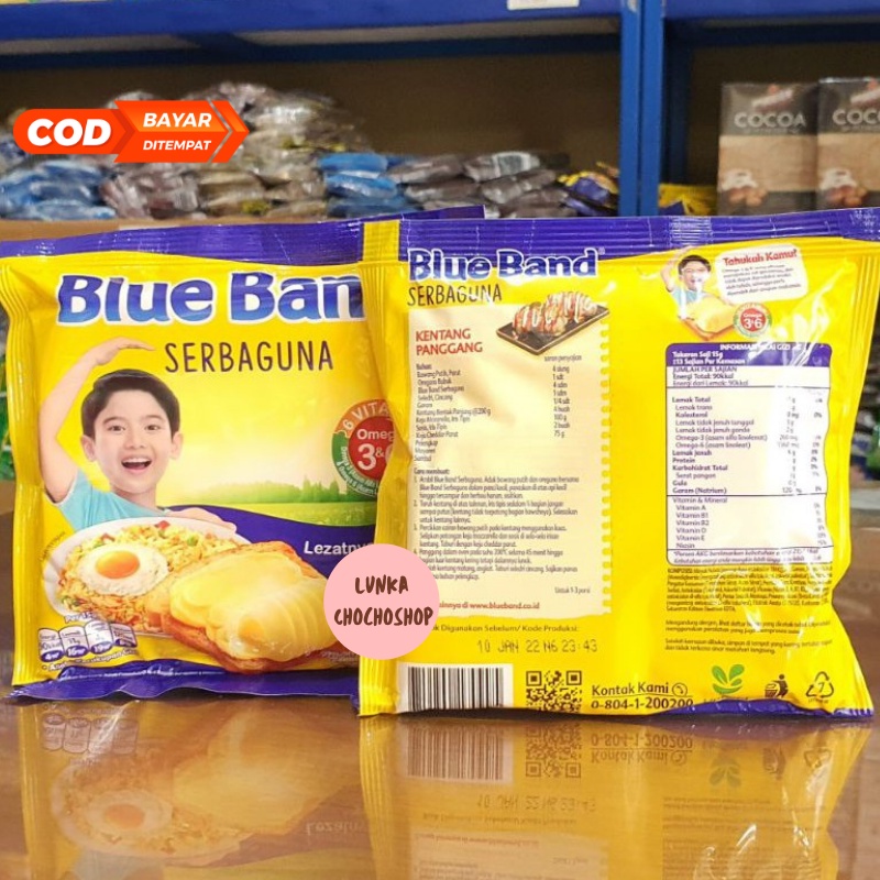 

BLUE BAND Margarin Serbaguna Mentega Sachet - 200gr