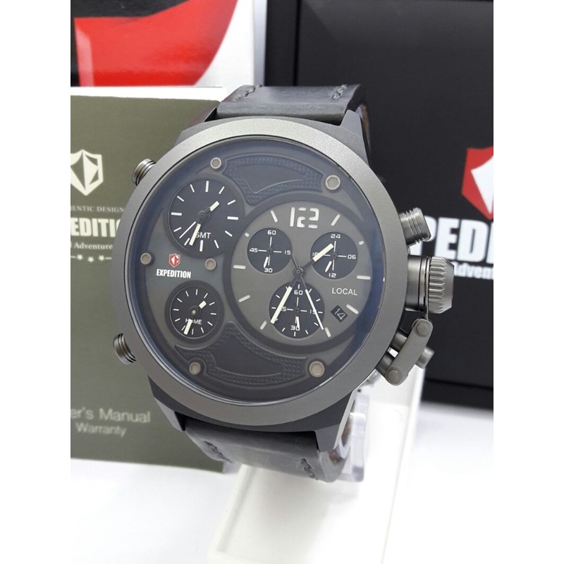 Jam Tangan Pria Alexandre Christie AC 6396 MT BLGYBL Original Kulit