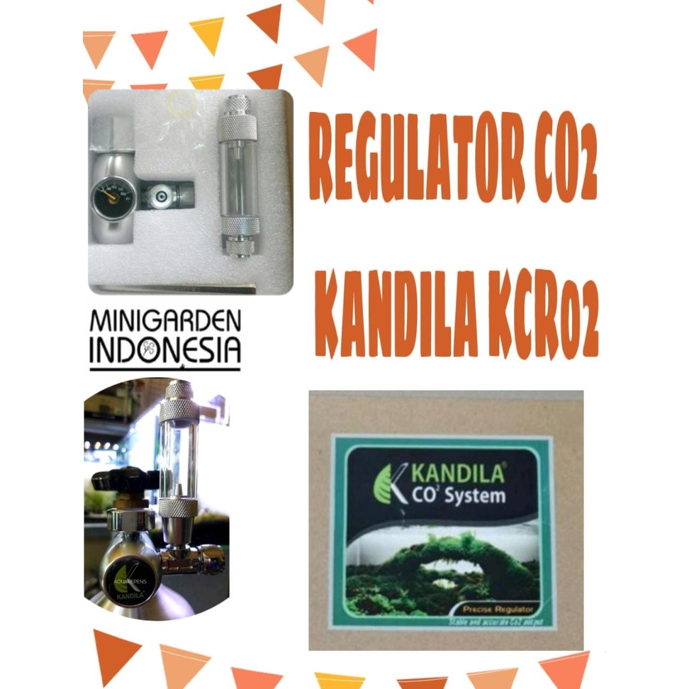 REGULATOR CO2 AQUASCAPE KANDILA KCR - 02 HORIZONTAL