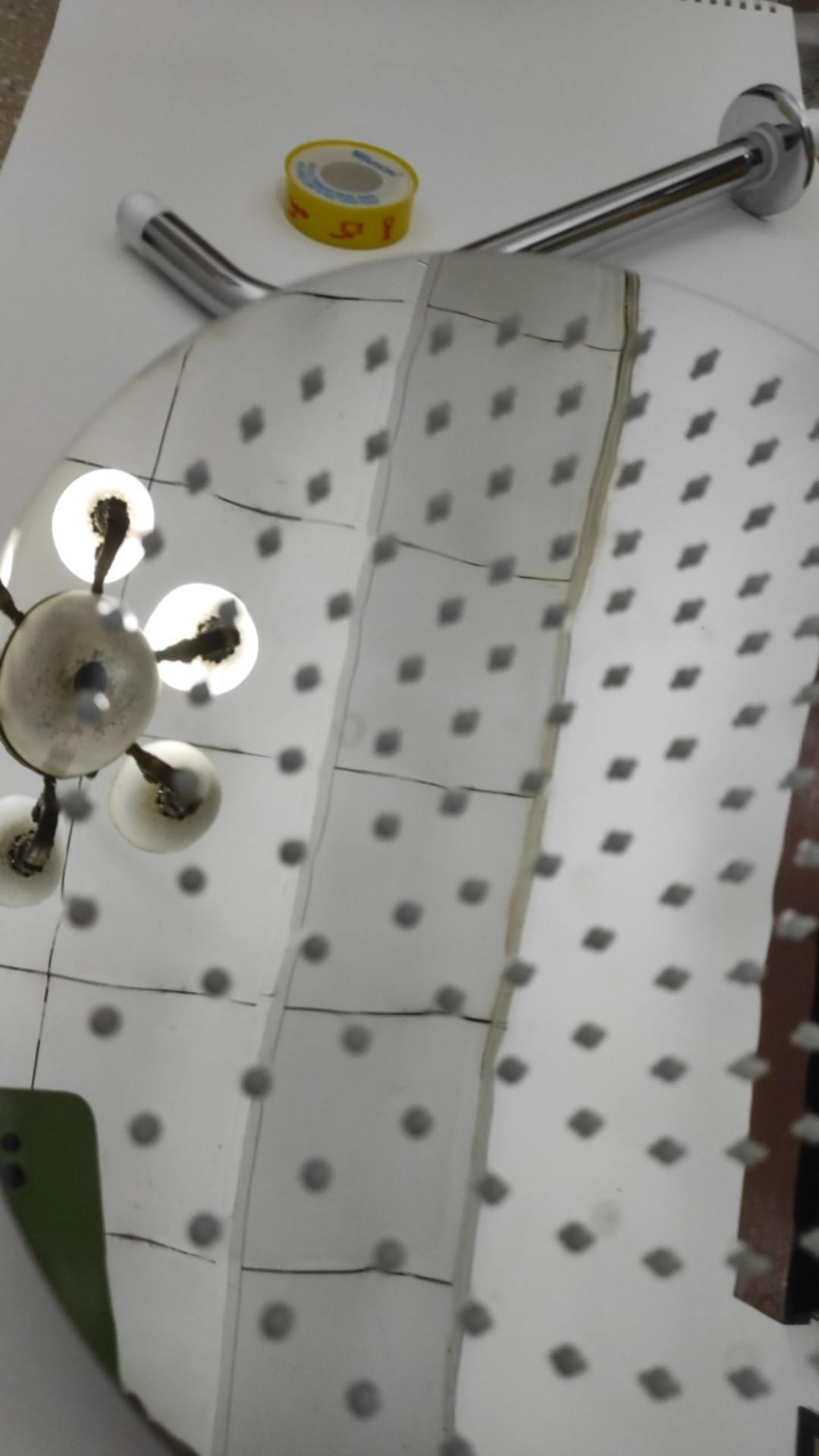 Wall Shower Bulat Dan Kotak 8 10 12  - Shower Tembok - Shower Tanam