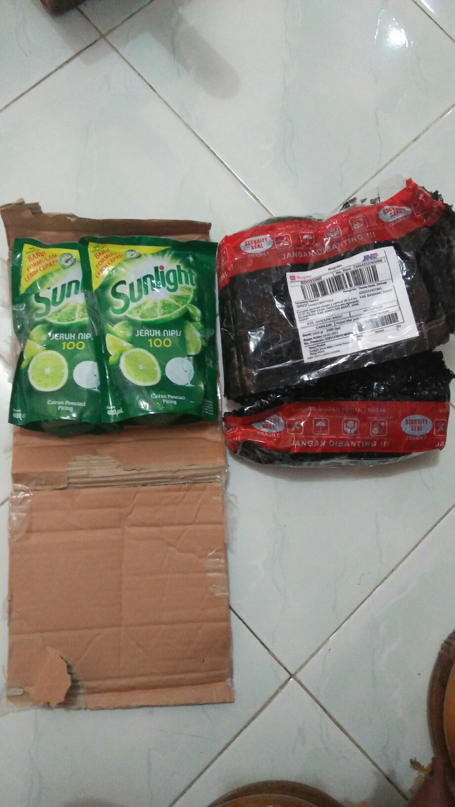 Sunlight Jeruk Mipis Cairan Pencuci Piring 400ml