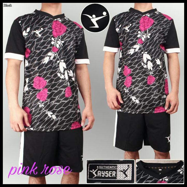 Open Ds Pink Rose Baju Kaos Stelan Setelan Jersey Futsal Sepak Bola Kayser