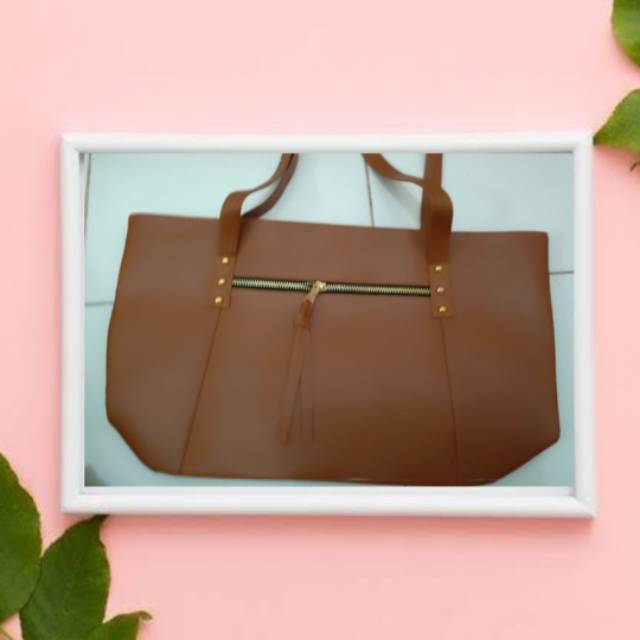 Totebag candy zipper