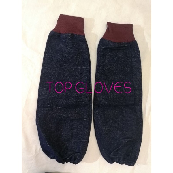 Apron Tangan Jeans Rib - Welding Sleeves - ARM Protector - Manset Pelindung Tangan  atau Nadi