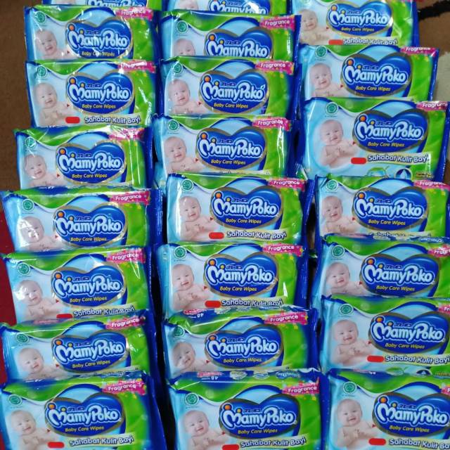 Tissue basah bayi mamypoko