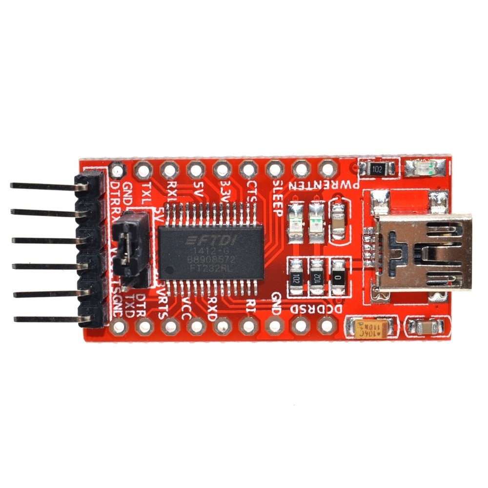 FTDI USB TO TTL SERIAL FT232RL 5V 3.3V MINI USB