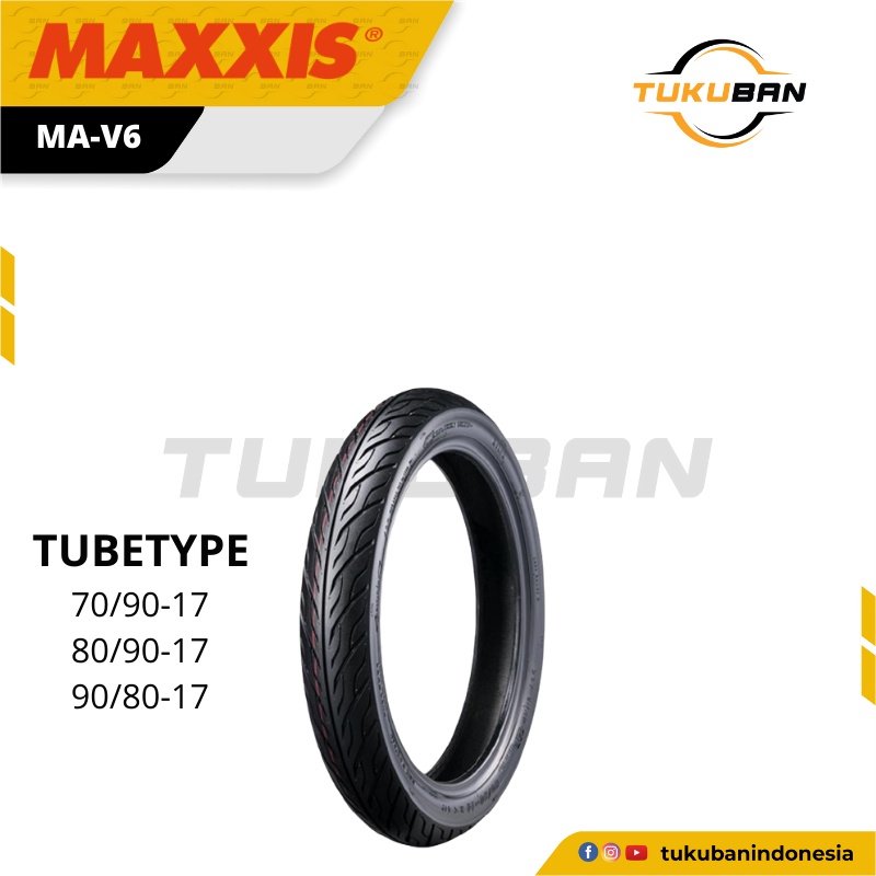 Ban Luar Motor Maxxis MA-V6 Ring 17 Tubetype