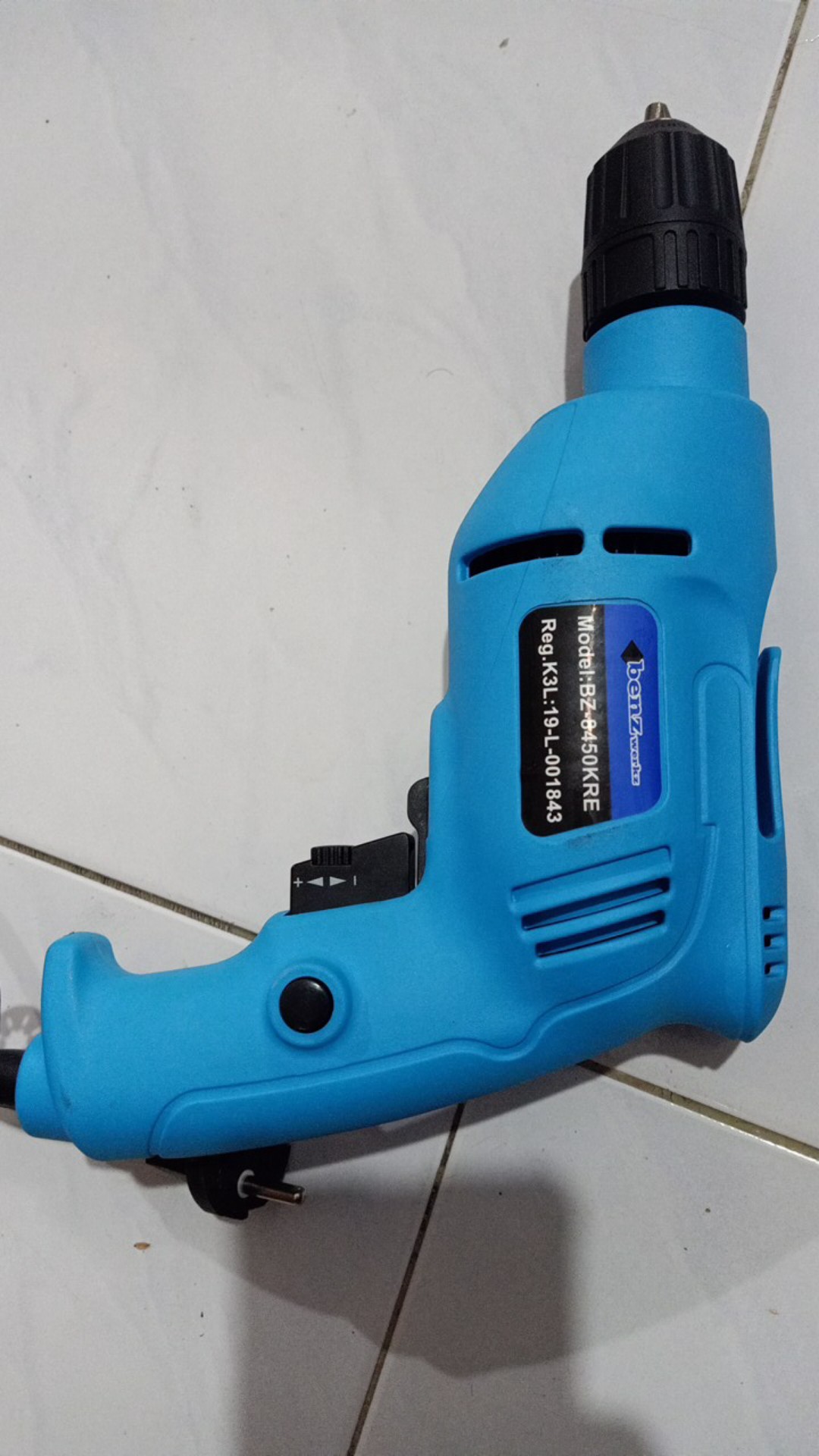 Mesin Bor 10 Mm Benz Electric Drill Keyless 10mm Benz Werkz
