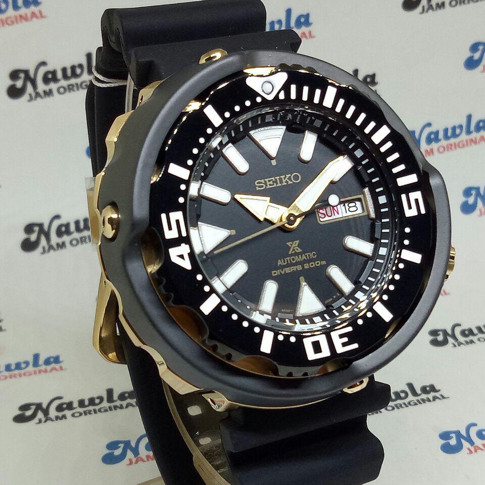 Seiko Prospex SRPA82K1 Gold IP Case Diver - Jam Tangan Pria SRPA82