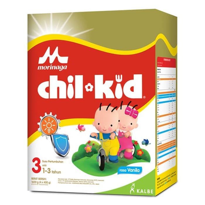

SUSU CHIL KID RASA MADU & VANILLA 1600 GR GOLD REGULER LENGKAP