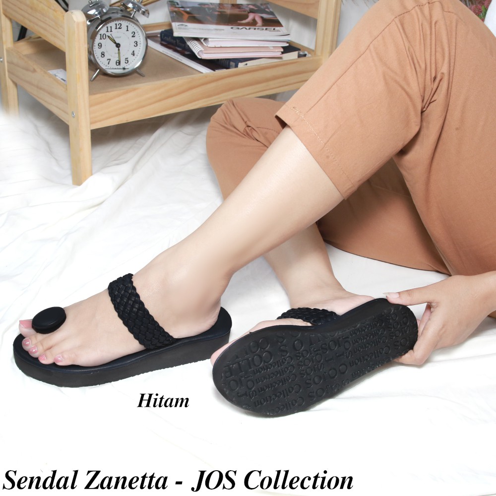 Sandal Wedges Wanita - Zanetta by JOS Collection