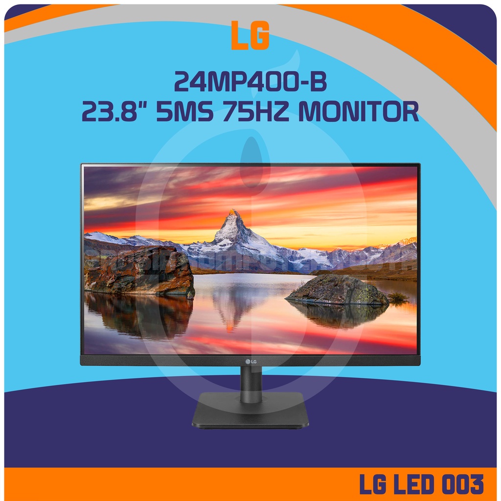 Jual LG 24MP400-B 23.8" Full HD 5ms 75Hz Radeon FreeSync IPS Panel ...