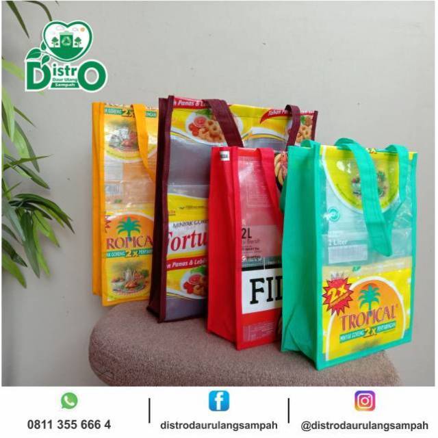 

Goodie Bag Daur Ulang Tas Belanja Ramah Lingkungan