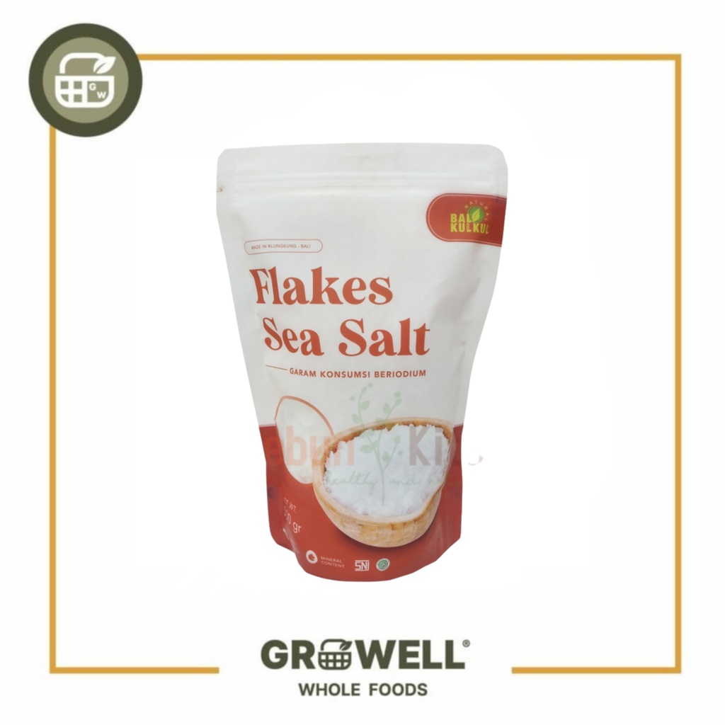 

BALI KULKUL SEA SALT FLAKES 500GR