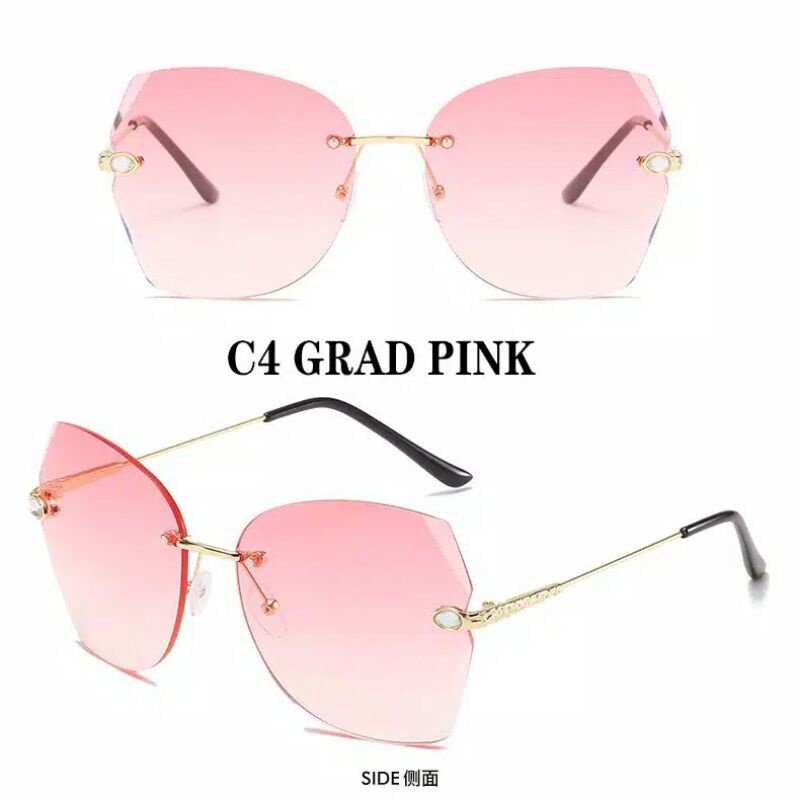 KACAMATA HITAM UV400 KOREA MEREK DESAIN SQUARE UV400 KACAMATA HITAM.